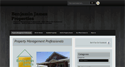 Desktop Screenshot of benjaminjamesproperties.com
